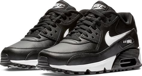 nike air max 90 zwart wit leather 38 5|air max 90 kids shoes.